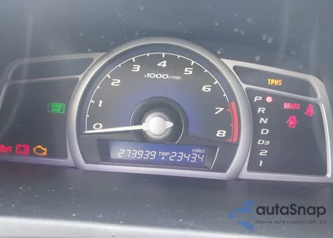 2010 Honda Civic Lx z USA, uszkodzony, nr VIN 2HGFG1B65AH535613